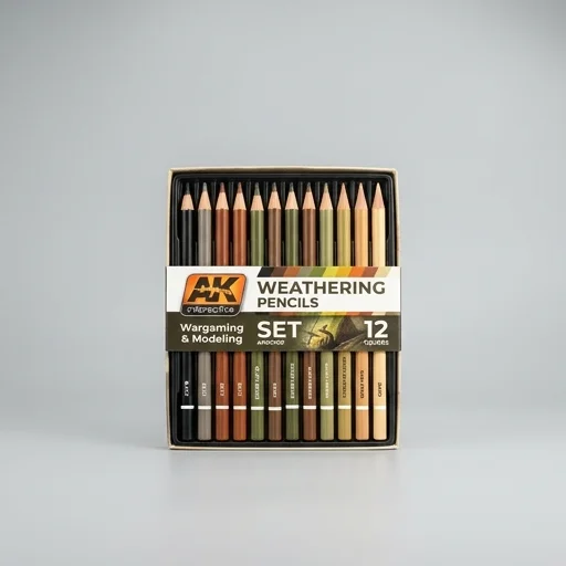 AK Interactive Weathering Pencils Set