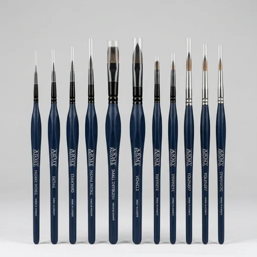 The Army Painter Miniature and Model Brush Set